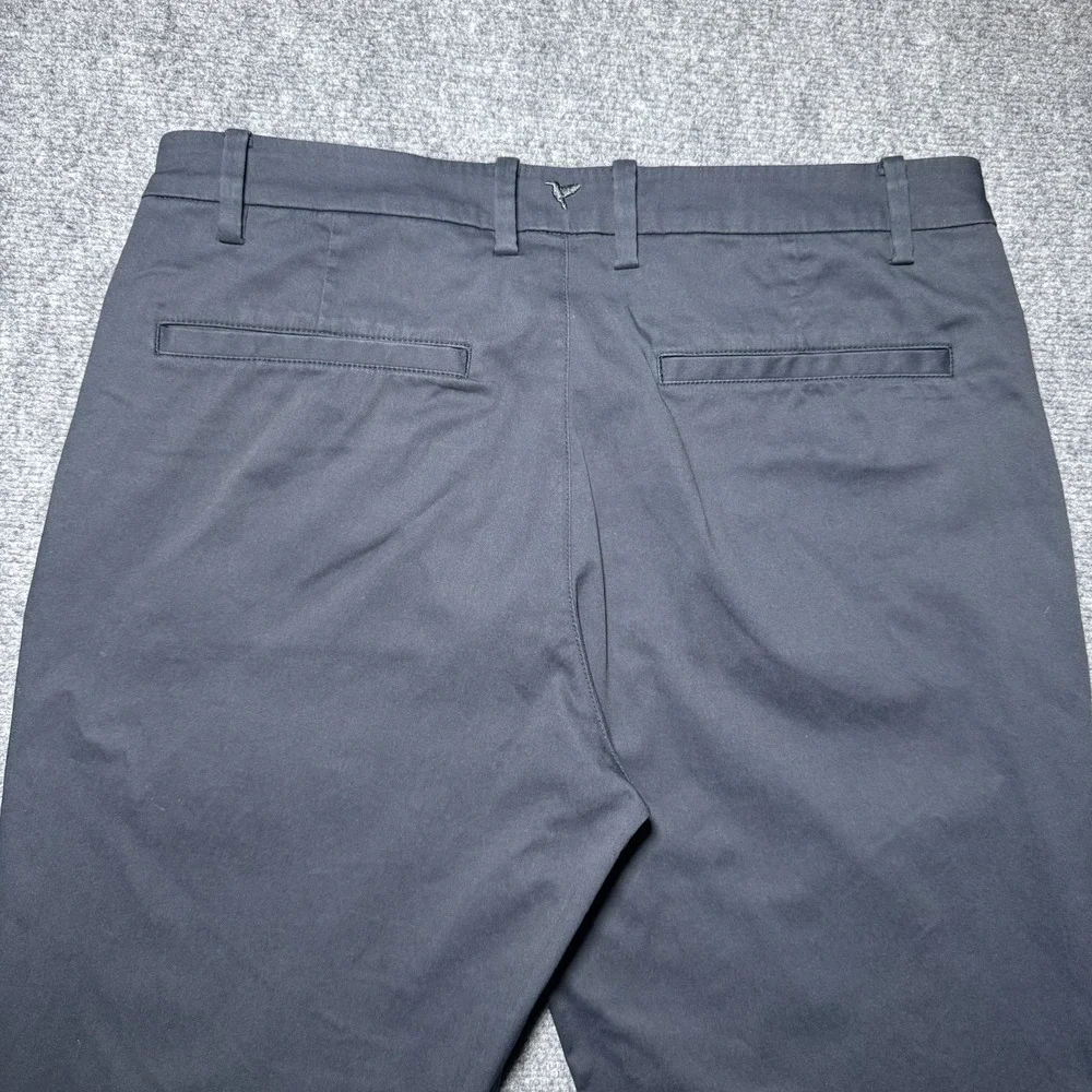 Birddogs Pants Men 34x24.5 Navy Blue Straight Leg Performance Golf Lightweight